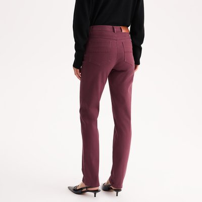 Pantalon droit 5 poches coton stretch ANNE WEYBURN