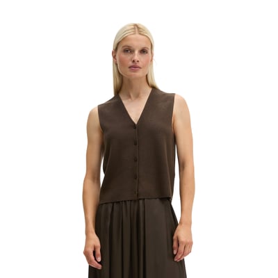 Cardigan sans manches, coupe classique en mélange de laine vierge douce MARC O'POLO