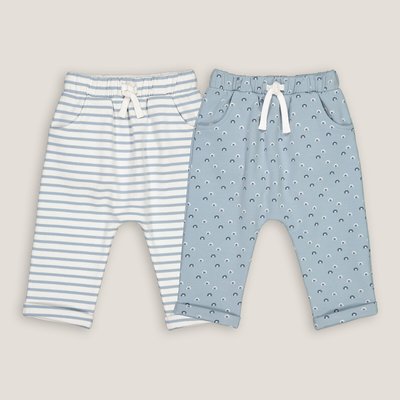 Lot de 2 sarouels imprimés en molleton LA REDOUTE COLLECTIONS