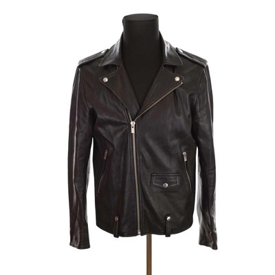 Veste en cuir en cuir - Très Bon État THE KOOPLES