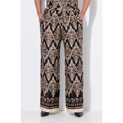 Pantalon en satin à taille élastique ULLA POPKEN