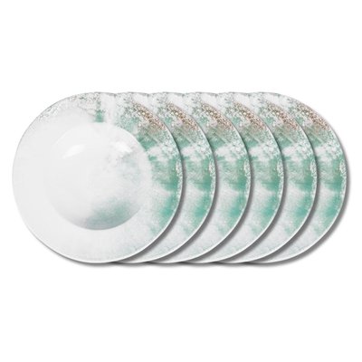 Assiette à pâtes   27 cm (lot de 6)-ISLANDE TABLE PASSION