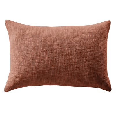 Coussin 40x60 cm Coton Terracotta EDEN