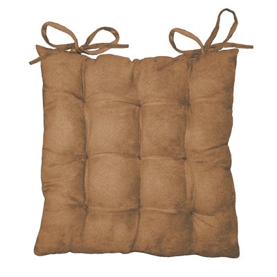 Assise matelassée Collection Suede Uni Suedine DOUCEUR D'INTÉRIEUR