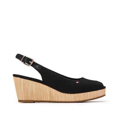 Sandalias con tacón de cuña y plataforma Iconic Elba Sling TOMMY HILFIGER