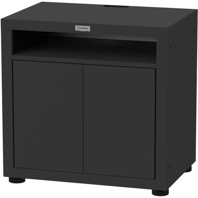 Cuisine extérieure LE MARQUIER cuisson avec tablette 80 x 55 cm noir LE MARQUIER