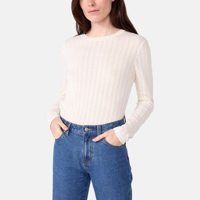 T-shirt donna "l'iconique" in cotone traforato PETIT BATEAU