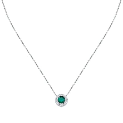 Colliers en Zircon/zircons Cubiques/argent 925/1000 Recyclé et Zircon MORELLATO