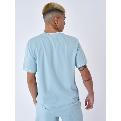 T-shirt logo brodé en relief PROJECT X