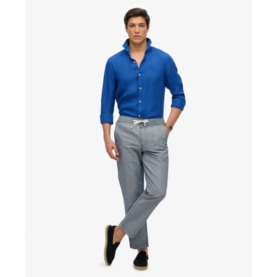 The Merchant Store - Pantalon en Lin SUPERDRY