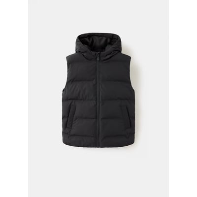 Gilet matelassé à capuche MANGO KIDS