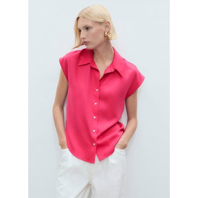 Chemise Lyocell sans manches MANGO