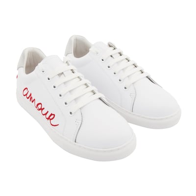 Baskets En Cuir Simone Amour BONS BAISERS