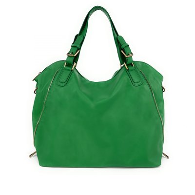 Grand sac à main en cuir lisse italien CAMELIA OH MY BAG
