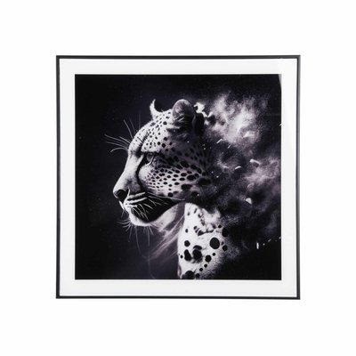 Décoration Murale Verre LEOPARD PRESENT TIME