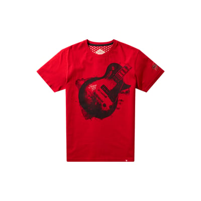 T-shirt graphique guitare effet aquarelle JOE BROWNS