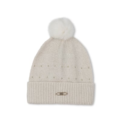 Bonnet tricot avec pompon MICHAEL KORS