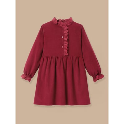 Robe  en velours CYRILLUS