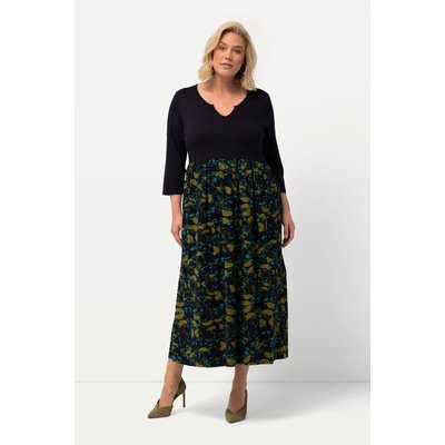 Robe en jersey, papillons, col tunisien ULLA POPKEN