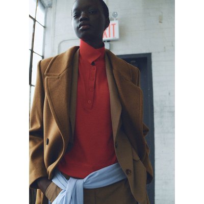 Manteau en laine à double boutonnage MANGO