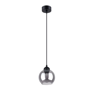 Suspension Acier Noir E27 1 Alino EDEN