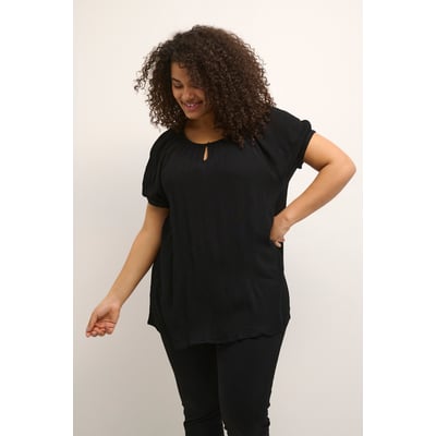 Short sleeved blouse KAFFE CURVE