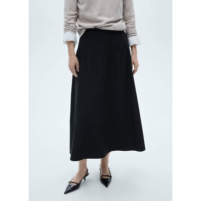 Jupe plissée noire mango shop