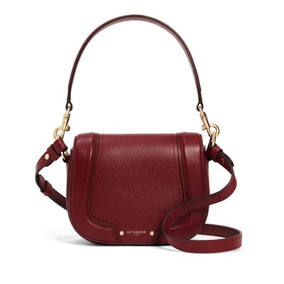 Petit sac bandoulière Ella en cuir grainé LE TANNEUR