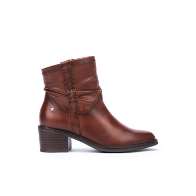 Bottines à talon cuir BACAROT PIKOLINOS