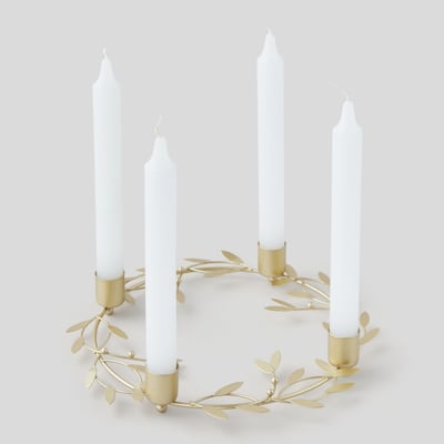 Couronne bougeoirs MONOPRIX
