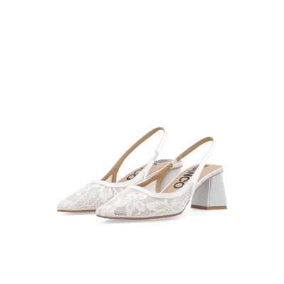 Chaussures À Bride Arrière BIANCO