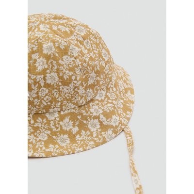 Bonnet coton fleurs MANGO BABY