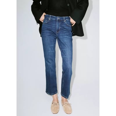 Jean Sienna flare crop MANGO