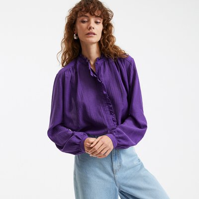 Chemise col victorien, manches longues LA REDOUTE COLLECTIONS