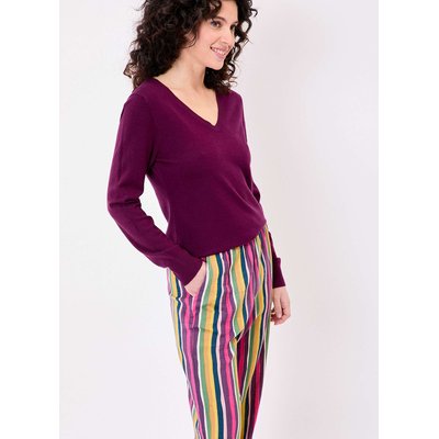 Pull maille col V femme HAYA LA FIANCÉE