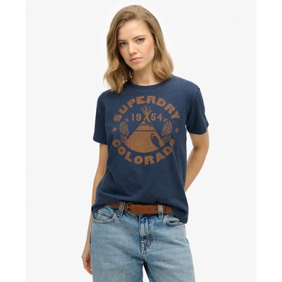 T-shirt monochrome décontracté Lo-Fi Outdoor SUPERDRY