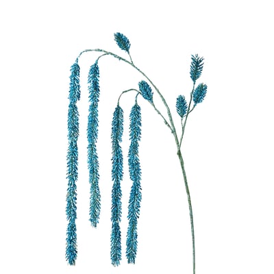 Branche de pin pailletée artificielle H172 NOËL SIA DECO