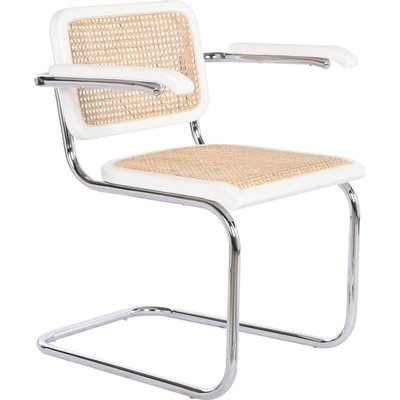 Chaise de cuisine en rotin et métal RECOLLECTION