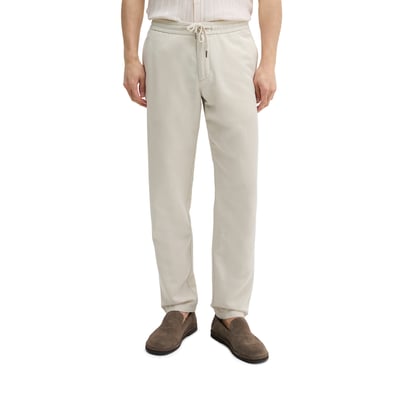Chino modèle Osby Jogger tapered en mélange de lyocell et de lin MARC O'POLO