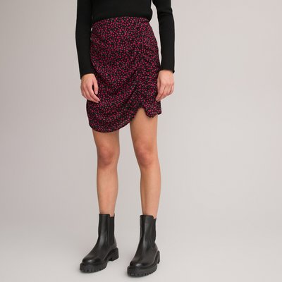 Jupe courte et fluide, motif floral LA REDOUTE COLLECTIONS