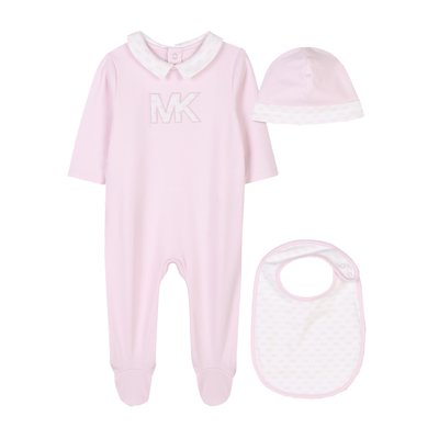 Pyjama bonnet et bavoir coton MICHAEL KORS
