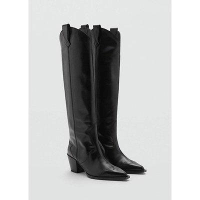 Bottes cuir mango La Redoute