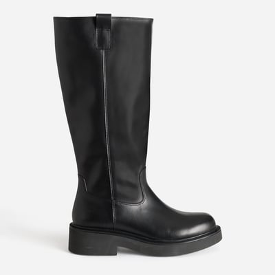 Botte Plate en cuir CHARLIE TEXTO