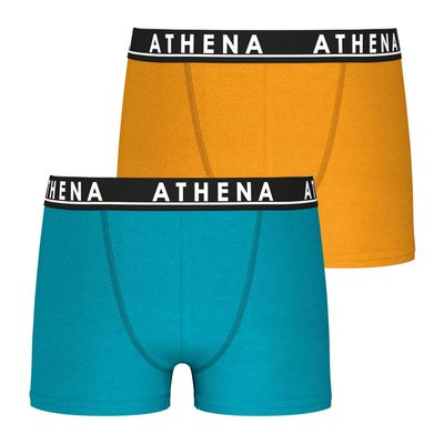 Boxers, lot de 2, citypack easy color ATHENA