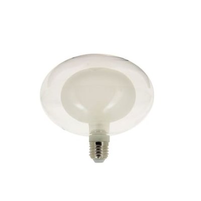 Ampoule Led Déco, Double Verre, Forme De Flacon, Culot E27, Blanc Neutre, Forme Allongée XANLITE