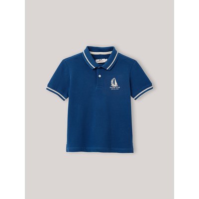Polo en maille piquée en coton biologique CYRILLUS