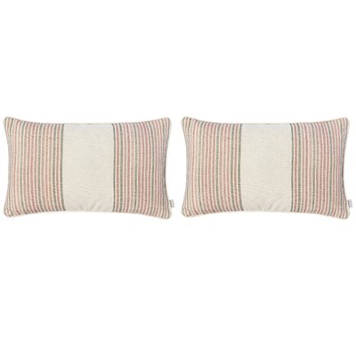 Lot de 2 housse de coussin BLUE LEAF R NAF NAF HOME