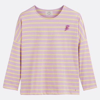 T-shirt marinière ample, manches longues, FILLY DES PETITS HAUTS