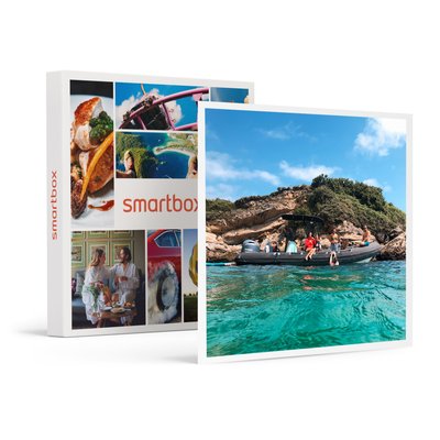Balade en bateau de 2h30 au Pays basque avec stand up paddle et snorkeling- SMARTBOX - Coffret Cadeau Sport & Aventure SMARTBOX
