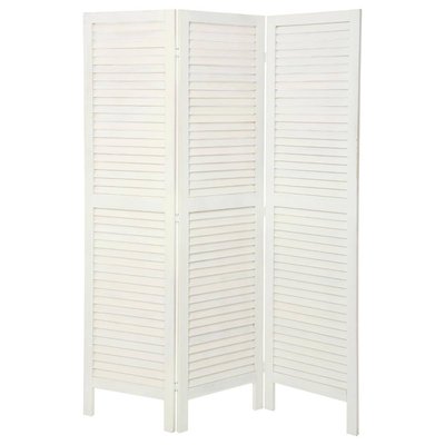 Paravent 3 volets bois de pawlonia CAMILA ATMOSPHERA